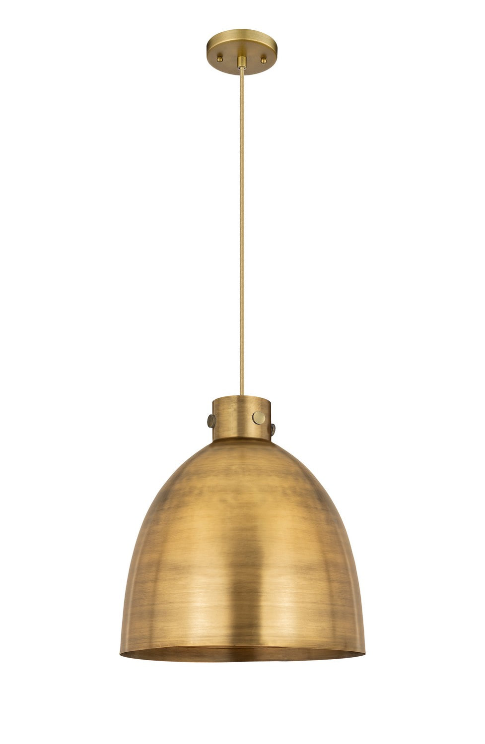 Innovations Downtown Urban 410-1PL-BB-M412-16BB Pendant Light - Brushed Brass