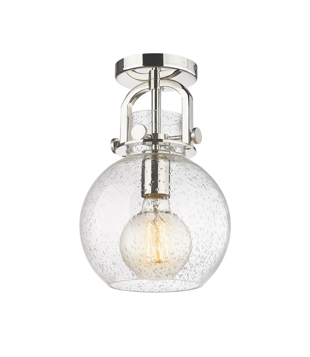 Innovations Downtown Urban 410-1F-PN-G410-8SDY Ceiling Light - Polished Nickel