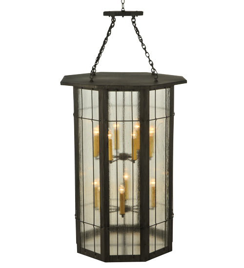 Meyda Tiffany Lighting 131145 West Albany 16 Light Pendant Decor Bronze / Dark