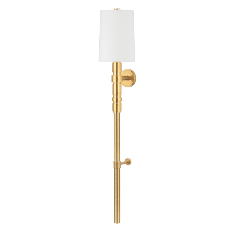 Corbett Cormoran 408-01-VB Wall Sconce Light - Vintage Brass