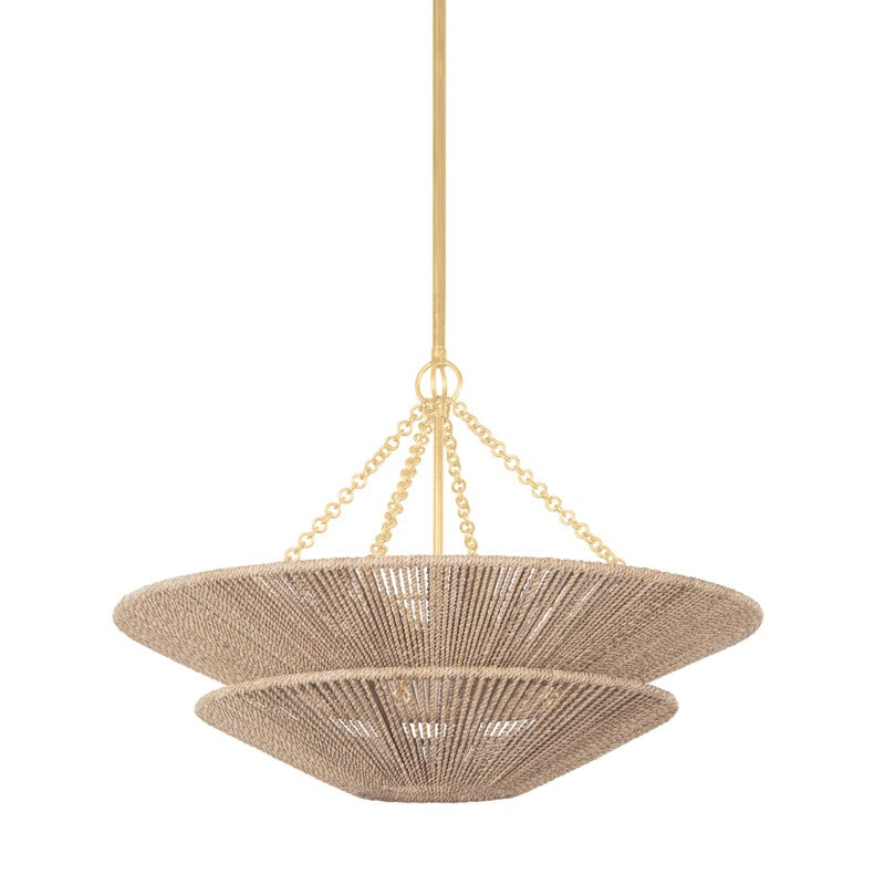 Corbett Tropea 412-30-GL Pendant Light - Gold Leaf