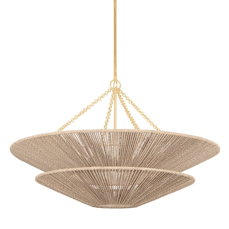 Corbett Tropea 412-40-GL Pendant Light - Gold Leaf