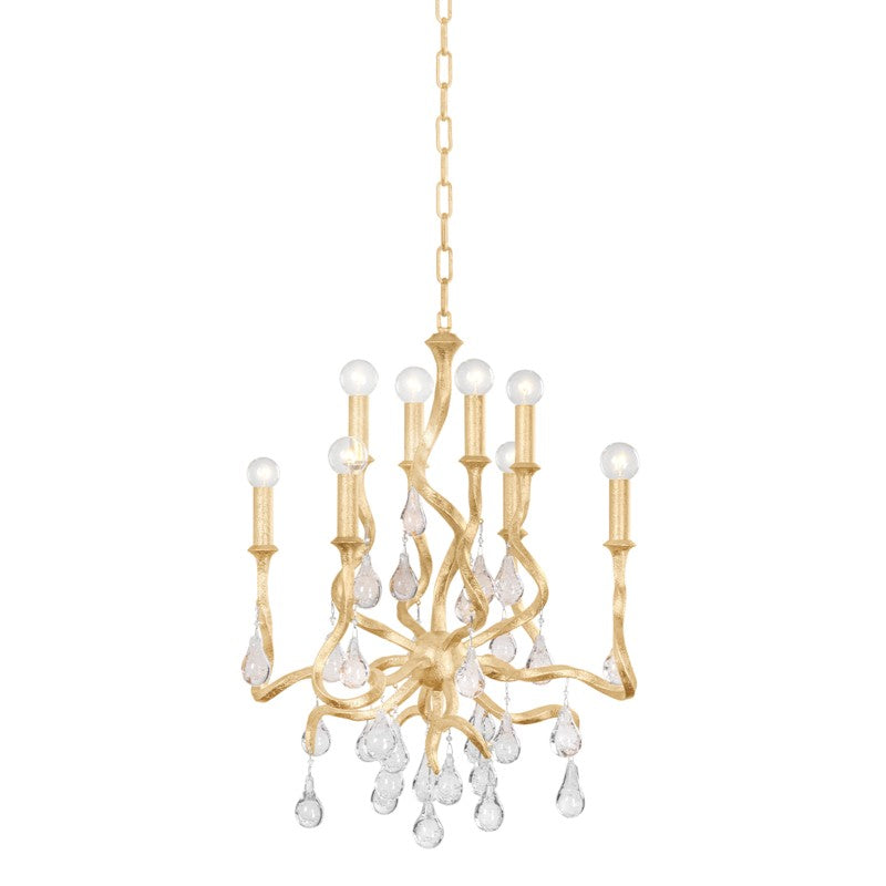 Corbett Aveline 414-23-GL Chandelier Light - Gold Leaf