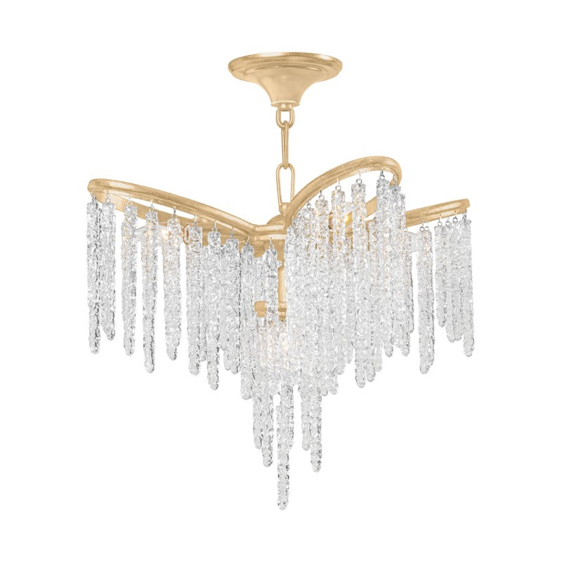 Corbett Pandora 415-32-GL Chandelier Light - Gold Leaf