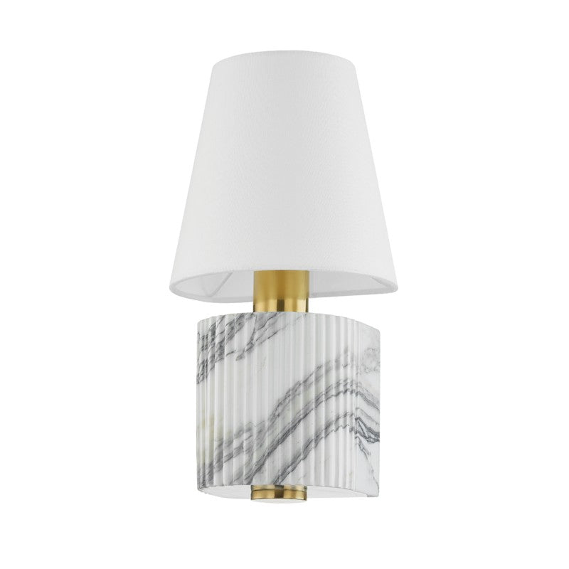 Corbett Aden 426-16-VB/WM Wall Sconce Light - Vintage Brass