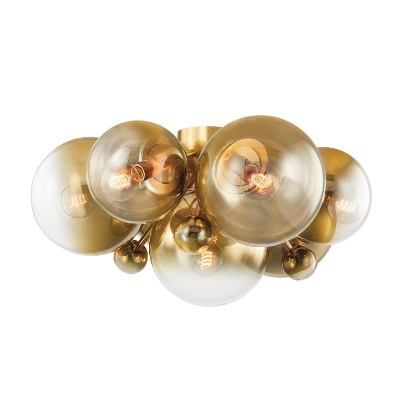 Corbett Kyoto 427-07-VPB Ceiling Light - Vintage Polished Brass