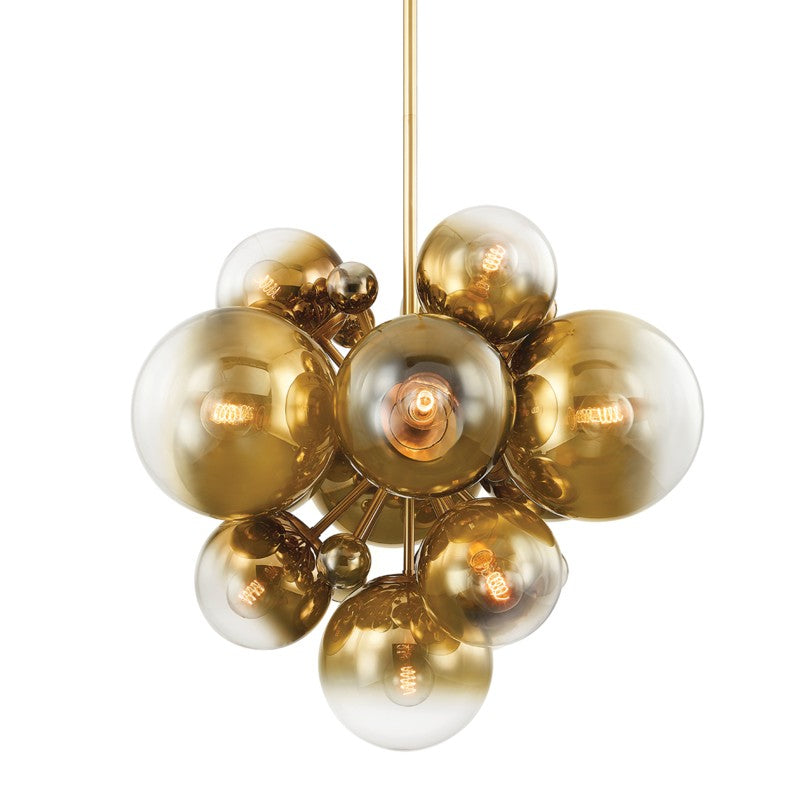 Corbett Kyoto 427-36-VPB Chandelier Light - Vintage Polished Brass