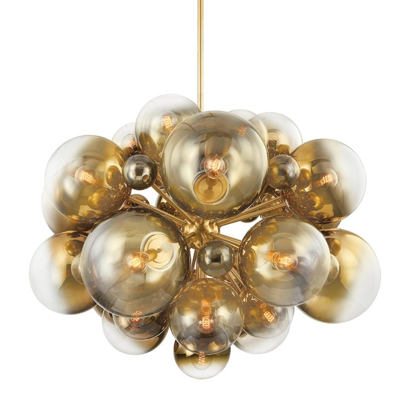 Corbett Kyoto 427-54-VPB Chandelier Light - Vintage Polished Brass
