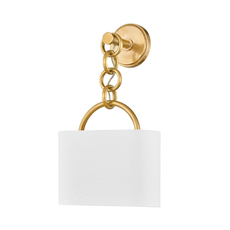 Corbett Kansa 428-12-VB Wall Sconce Light - Vintage Brass