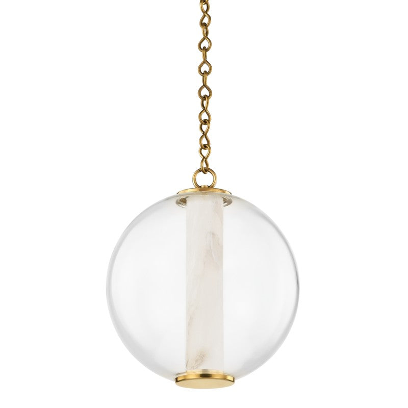 Corbett Pietra 432-12-VB Pendant Light - Vintage Brass