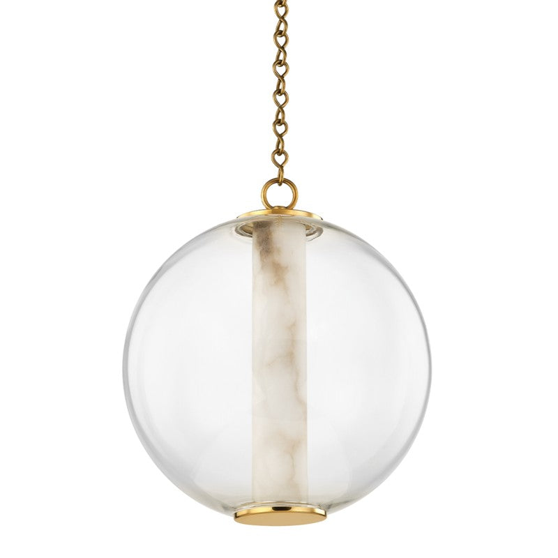 Corbett Pietra 432-16-VB Pendant Light - Vintage Brass