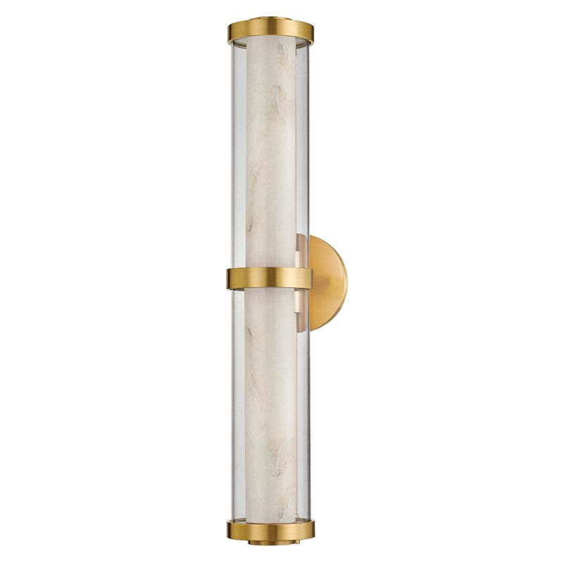 Corbett Caterina 433-27-VB Bath Vanity Light 5 in. wide - Vintage Brass