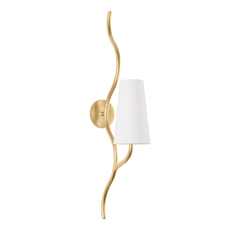 Corbett Cortona 436-16-VGL Wall Sconce Light - Vintage Gold Leaf