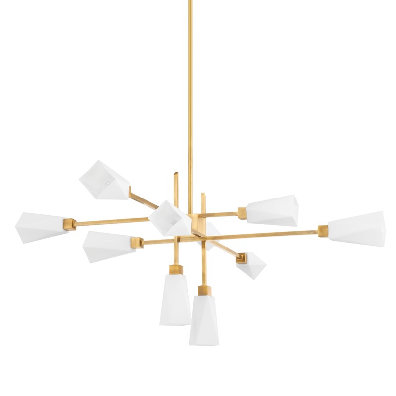 Corbett Artemis 441-63-VB Chandelier Light - Vintage Brass