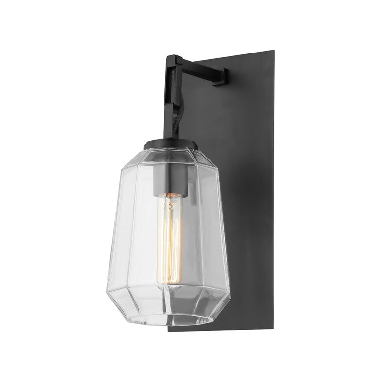 Corbett Copenhagen 447-13-BBR Wall Sconce Light - Black Brass