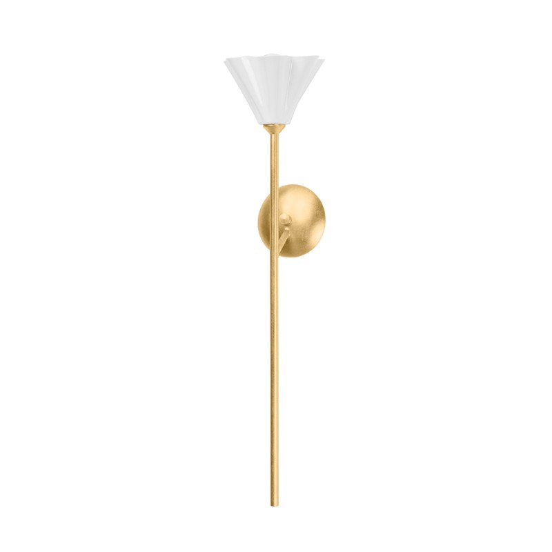 Corbett Julieta 451-26-VGL Wall Sconce Light - Vintage Gold Leaf