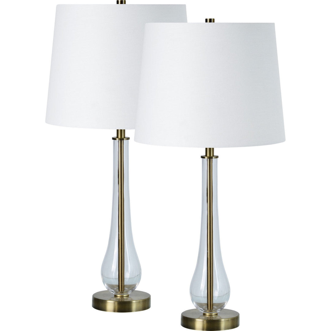 Renwil Lighting LPT1237-SET2 Nabi Table Lamp- Set Lamp Brass