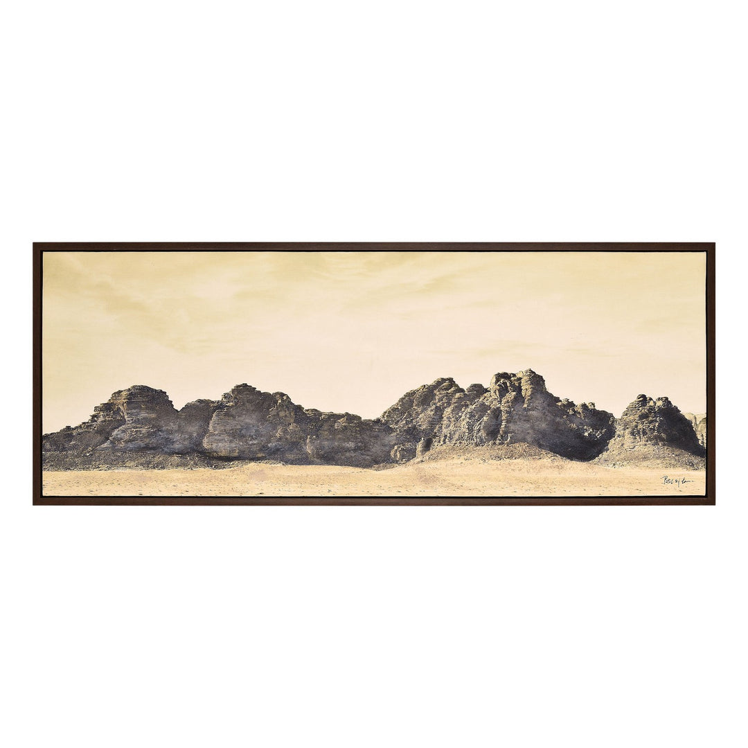 Renwil Lighting OL2085 Chason Canvas Art Mirror Bronze / Dark