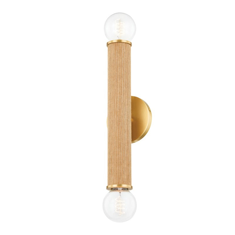 Mitzi Amabella H650102-AGB Wall Sconce Light - Aged Brass