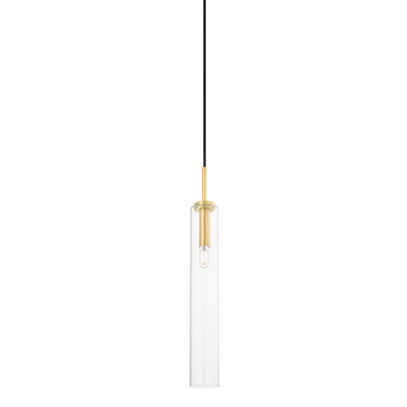 Mitzi Nyah H701701S-AGB Pendant Light - Aged Brass