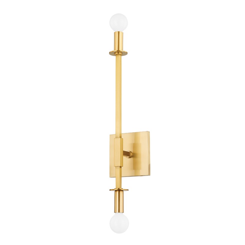 Mitzi Milana H717102-AGB Wall Sconce Light - Aged Brass