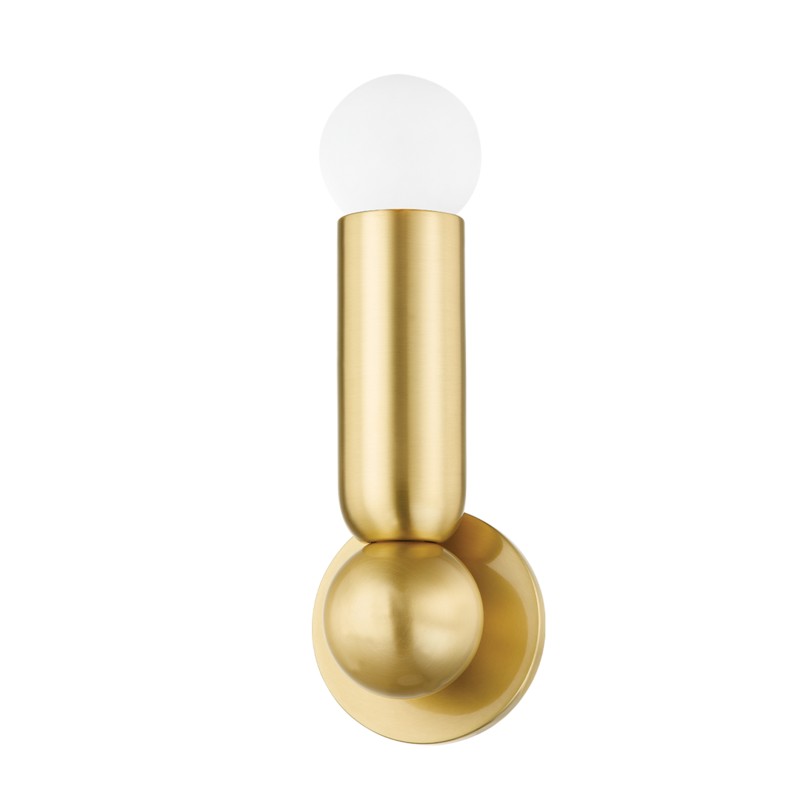 Mitzi Lolly H720101-AGB Wall Sconce Light - Aged Brass