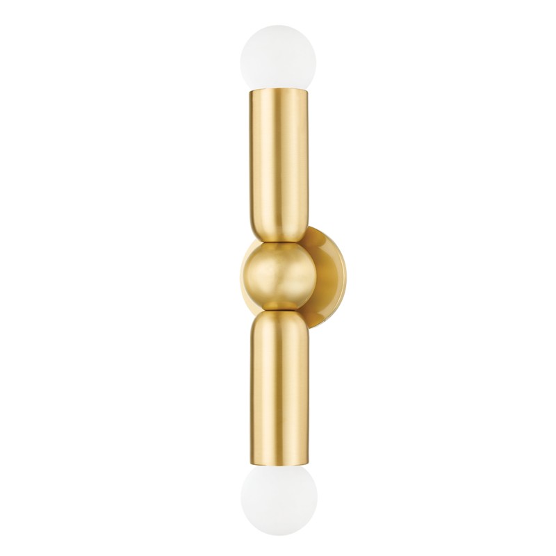 Mitzi Lolly H720102-AGB Wall Sconce Light - Aged Brass