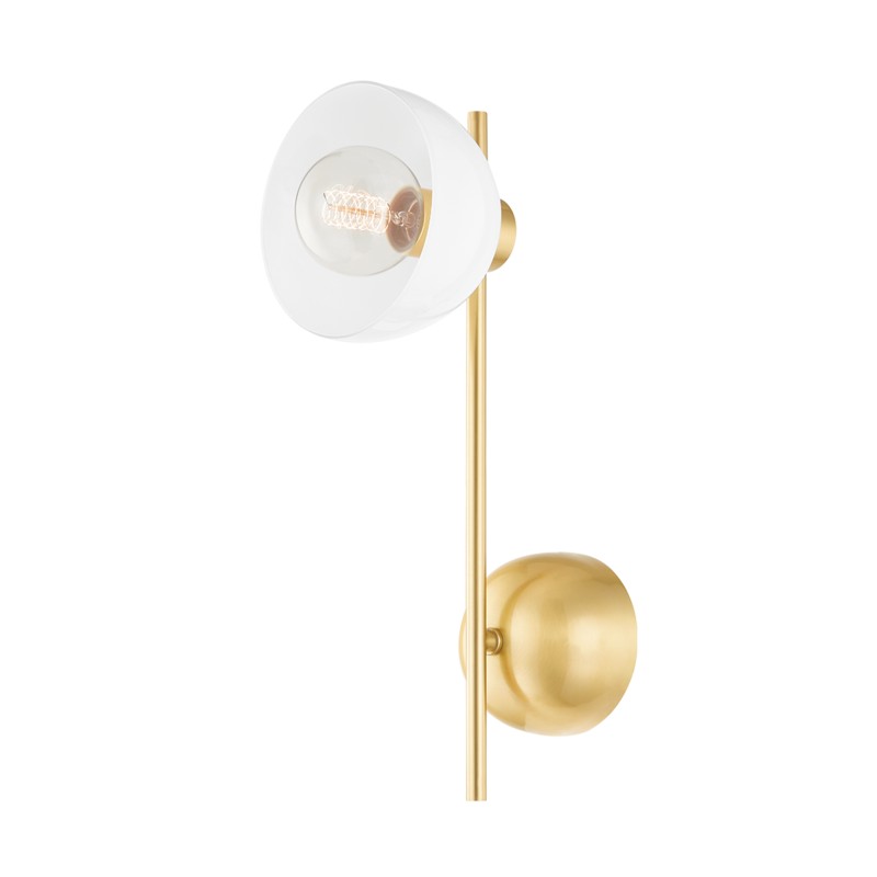 Mitzi Belle H724101-AGB Wall Sconce Light - Aged Brass