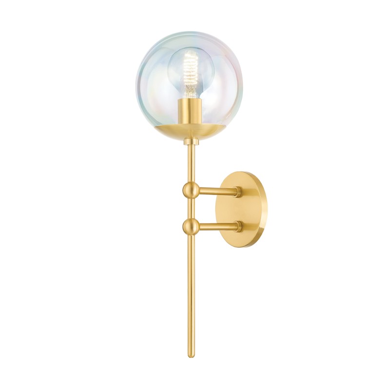 Mitzi Ophelia H726101-AGB Wall Sconce Light - Aged Brass