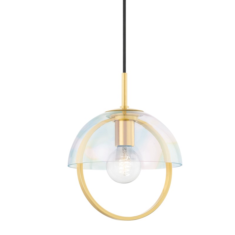 Mitzi Meriah H752701S-AGB Pendant Light - Aged Brass