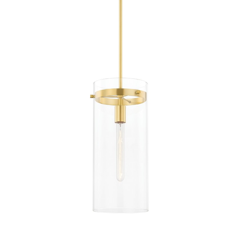 Mitzi Haisley H756701L-AGB Pendant Light - Aged Brass