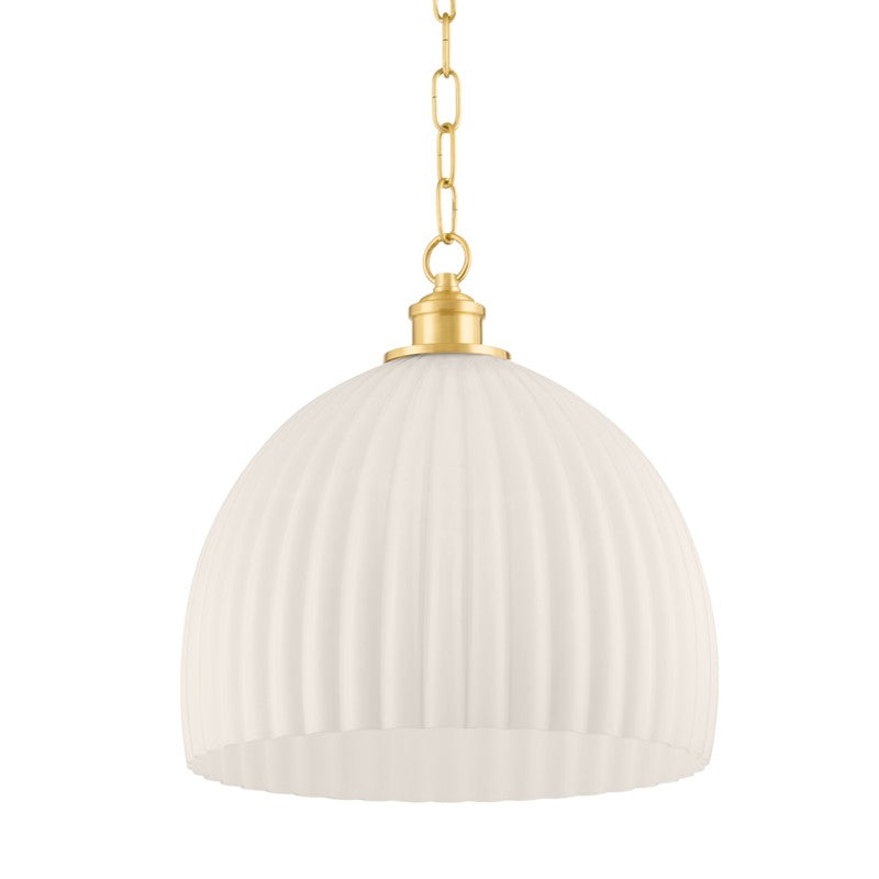 Mitzi Hillary H771701L-AGB Pendant Light - Aged Brass