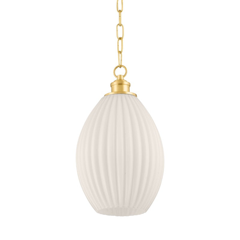 Mitzi Hillary H771701S-AGB Pendant Light - Aged Brass