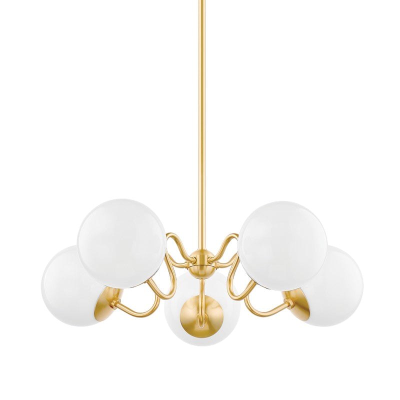 Mitzi Havana H772805-AGB Chandelier Light - Aged Brass