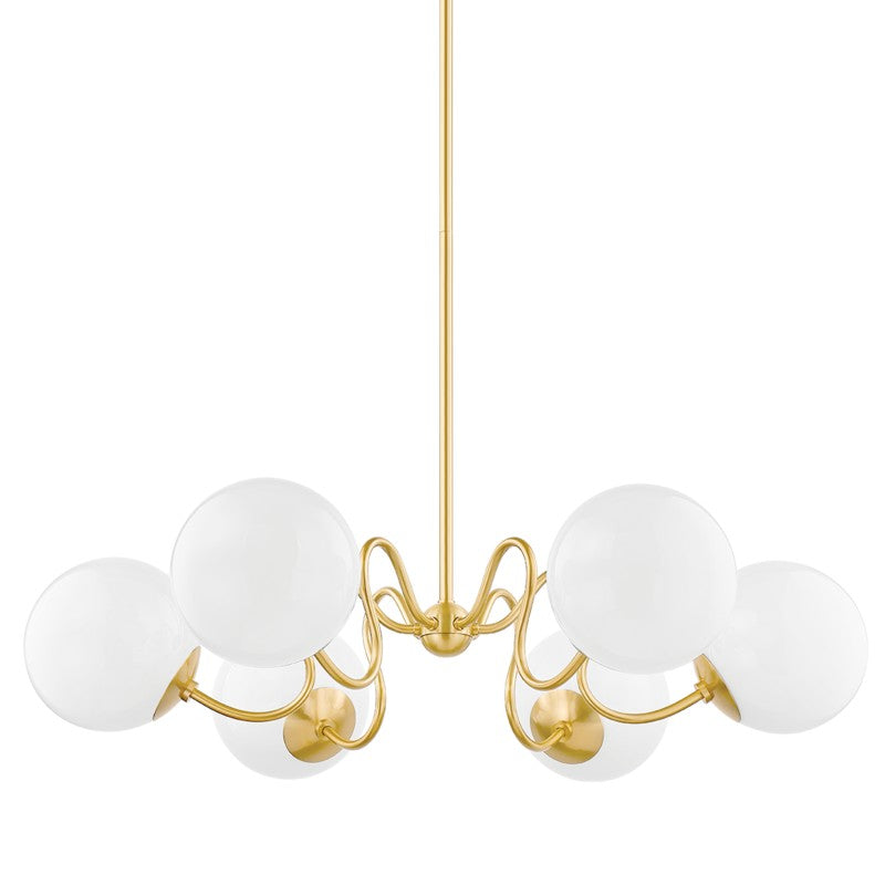 Mitzi Havana H772806-AGB Chandelier Light - Aged Brass