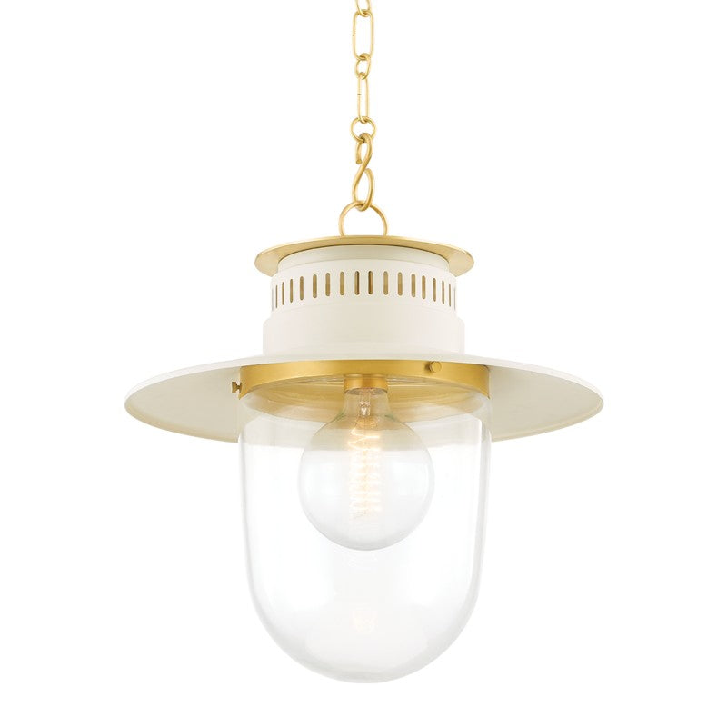 Mitzi Nori H773701L-AGB/SCR Pendant Light - Aged Brass