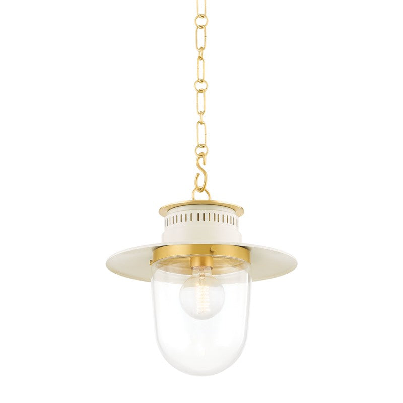 Mitzi Nori H773701S-AGB/SCR Pendant Light - Aged Brass