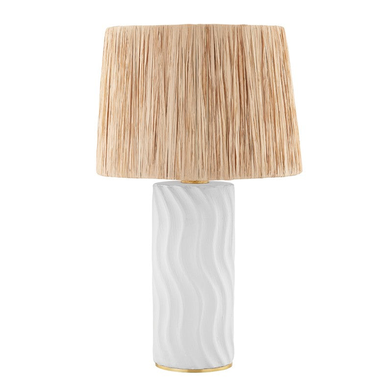 Mitzi Lighting HL722201-AGB/CWW  Daniella Lamp Aged Brass