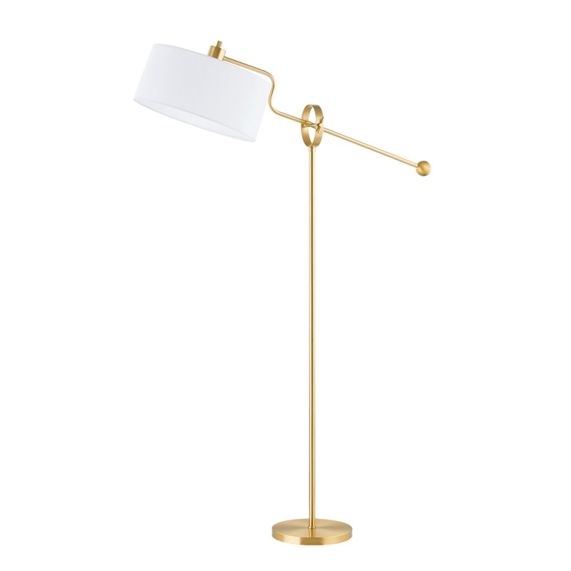 Mitzi Lighting HL744401-AGB  Libby Lamp Aged Brass