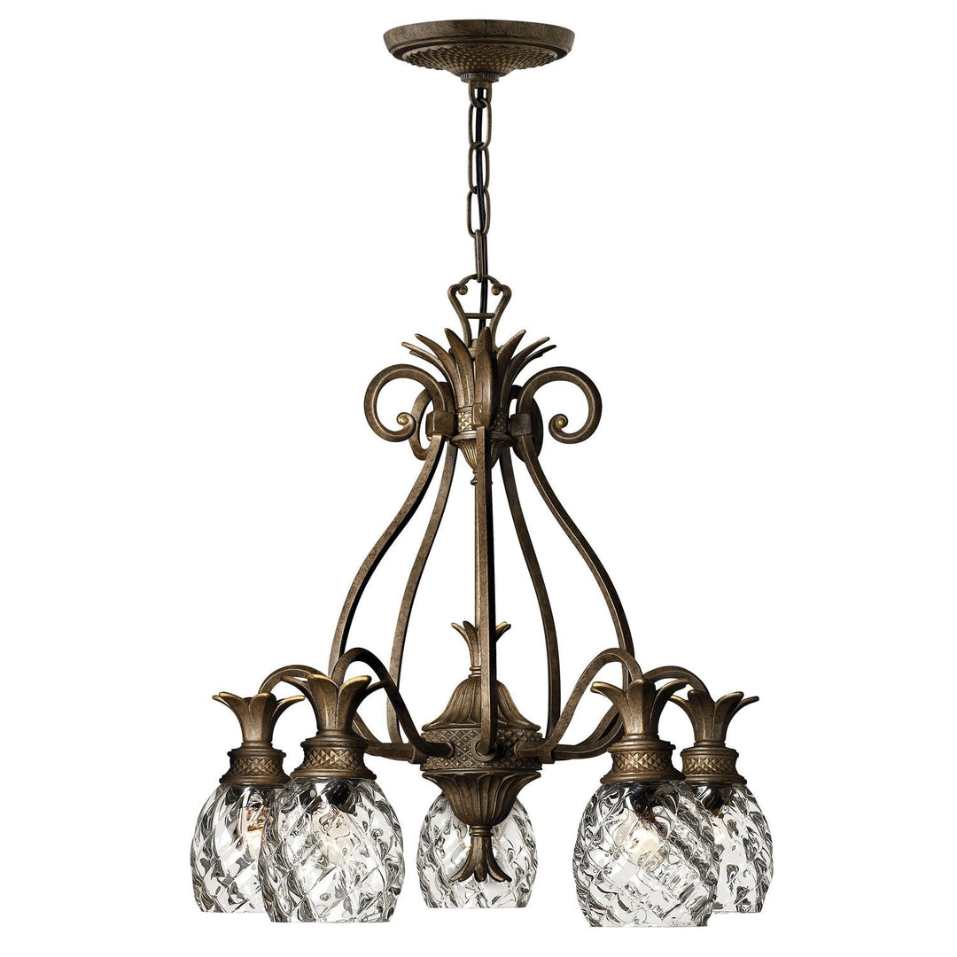 Hinkley Plantation 4885PZ Chandelier Light - Pearl Bronze