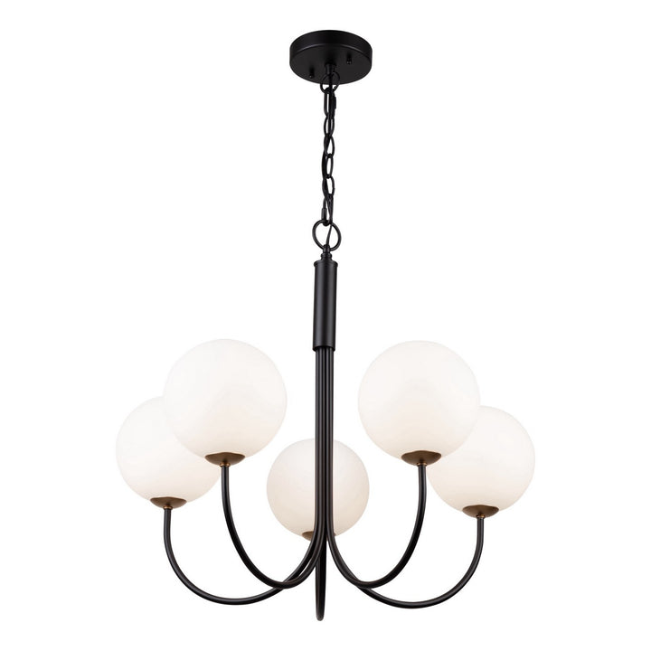 Artcraft Bistro AC11755BK Chandelier Light - Black