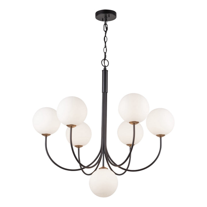 Artcraft Bistro AC11757BK Chandelier Light - Black