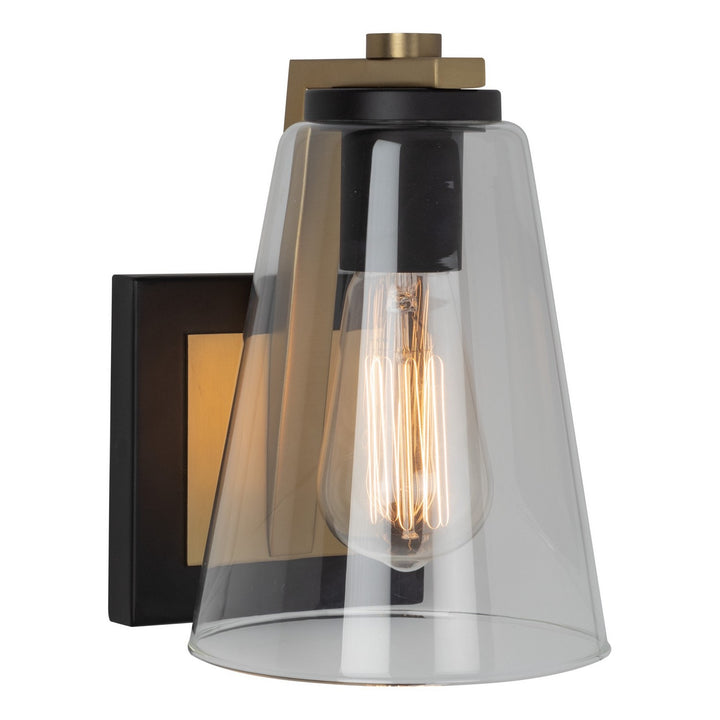 Artcraft Treviso AC11791BB Wall Light - Black & Brass