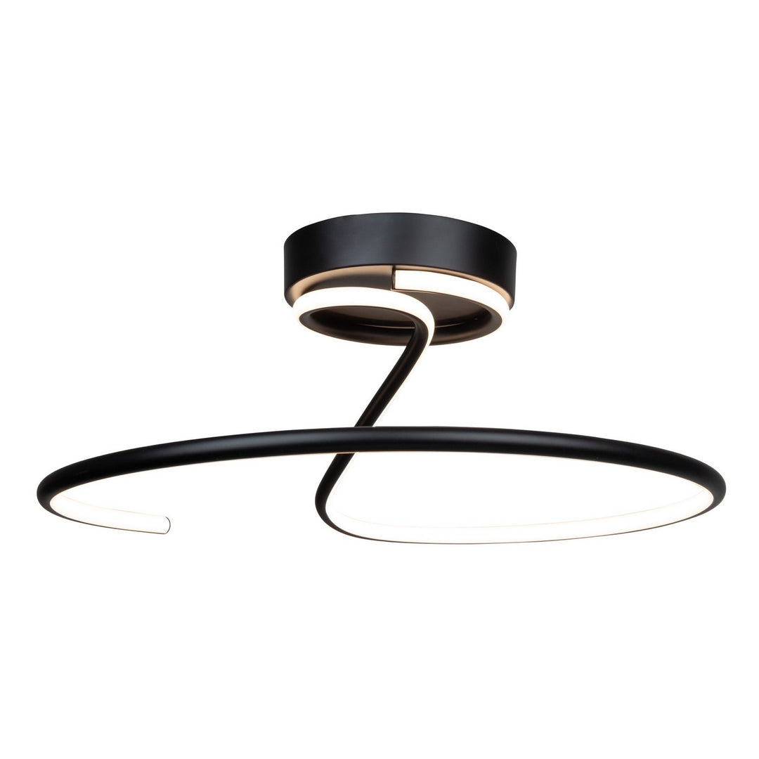 Artcraft Halo AC6633BK Ceiling Light - Black