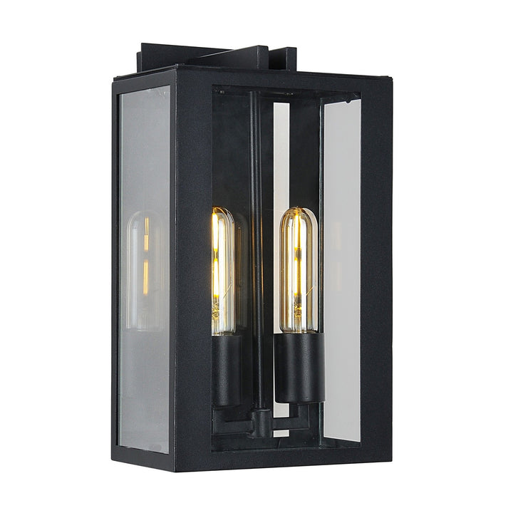Artcraft Lighting AC8790BK Waterville Two Light Outdoor Wall Mount Outdoor Black