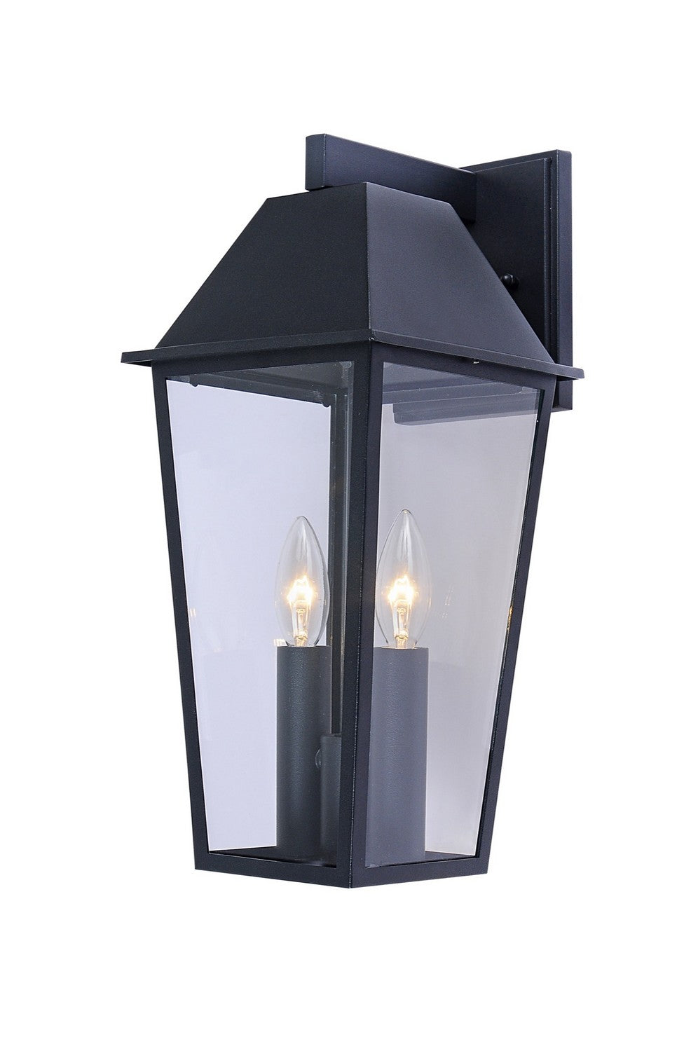 Artcraft Lighting AC8802BK Winchester Two Light Outdoor Wall Mount Outdoor Black