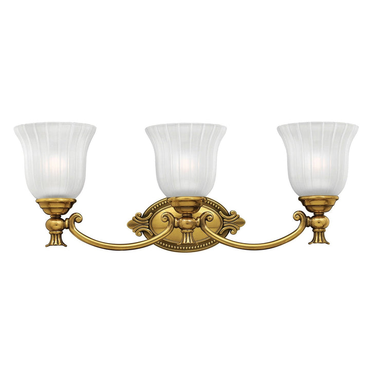 Hinkley Francoise 5583BB Bath Vanity Light 26 in. wide - Burnished Brass