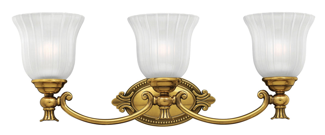 Hinkley Francoise 5583BB Bath Vanity Light 26 in. wide - Burnished Brass