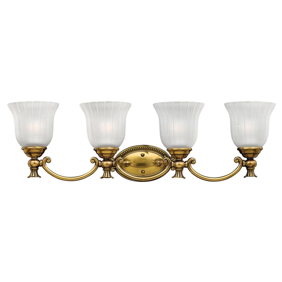 Hinkley Francoise 5584BB Bath Vanity Light 31 in. wide - Burnished Brass