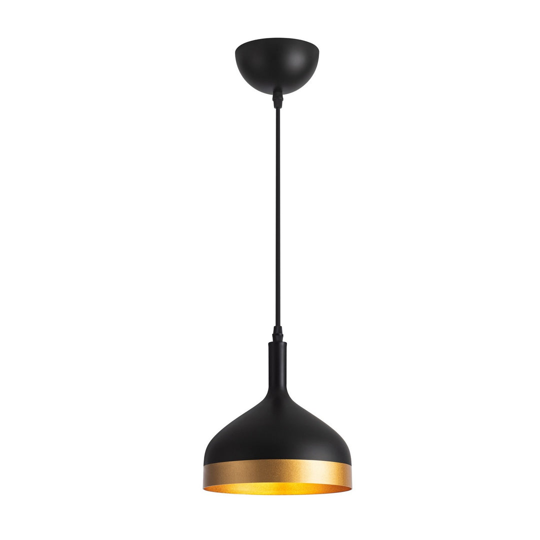 Artcraft Dash SC13351BK Pendant Light - Black & Gold